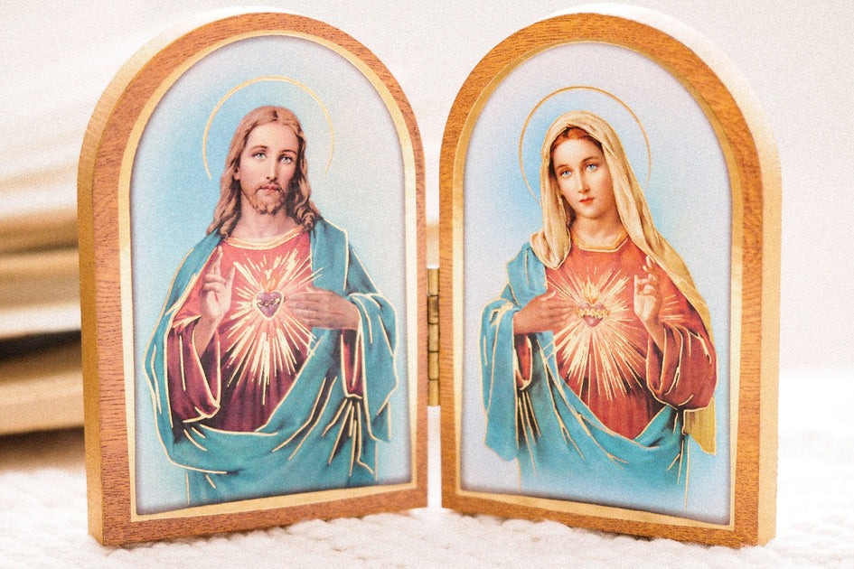 immaculate heart and sacred heart