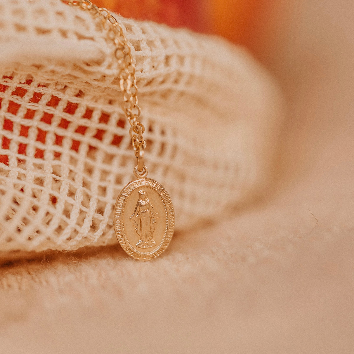 アクセサリー Seven Miraculous Medal Bead Necklace Miraculous Mary Bead Ball Necklace - Catholic Jewelry – My