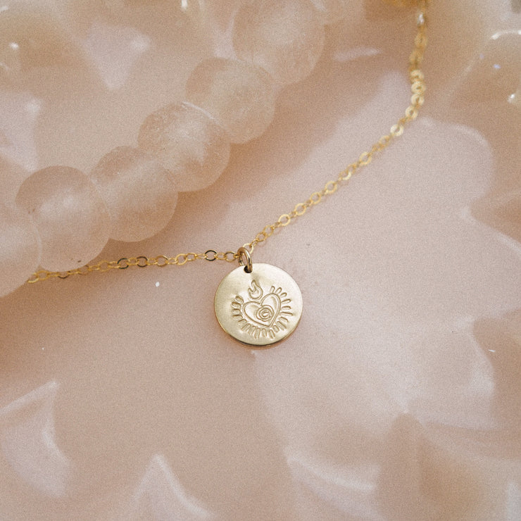 Immaculate Heart of Mary Necklace