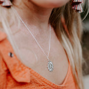 Miraculous Medal Medallion Necklace