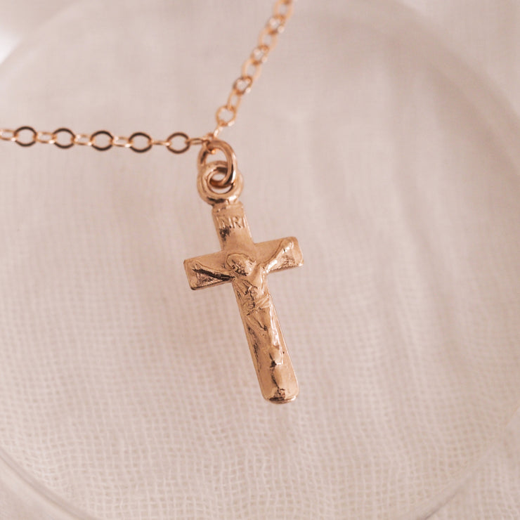Mini Crucifix Necklace