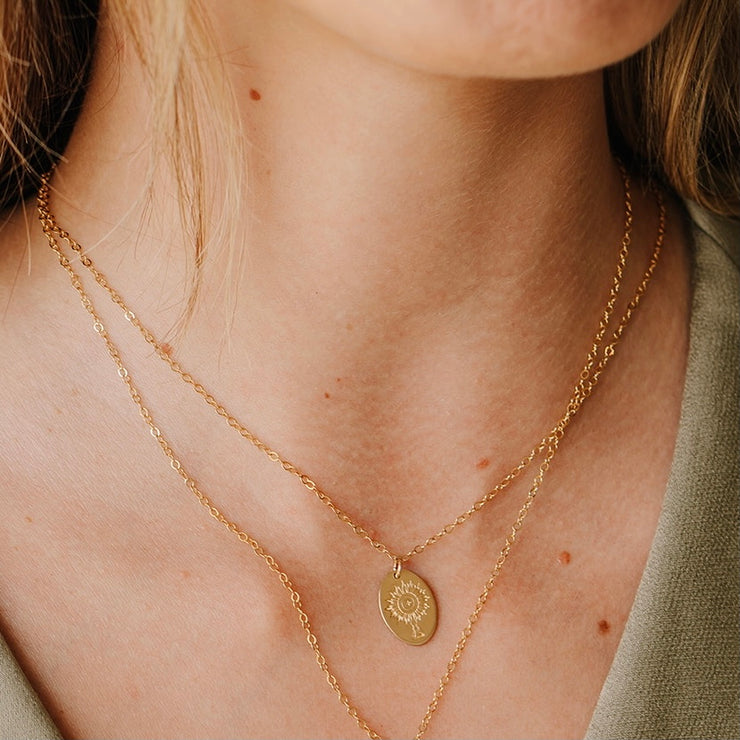 Monstrance Necklace Stella & Tide Monstrance Necklace Stella & Tide